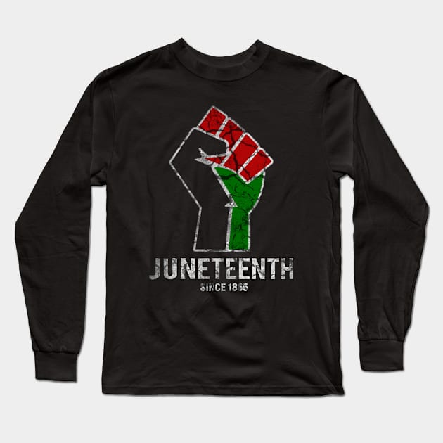 juneteenth Long Sleeve T-Shirt by first12